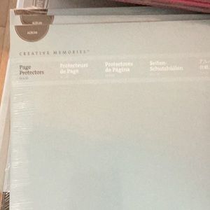 Creative memories 12x12 page protectors